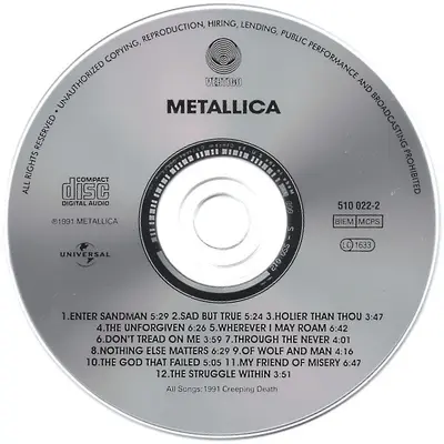 Metallica - Metallica-2