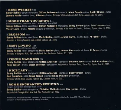 Sonny Rollins - Road Shows Vol 1-6