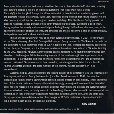 Sonny Rollins - Road Shows Vol 1-13