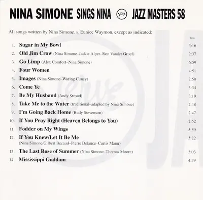 Nina Simone - Nina Simone Sings Nina-3