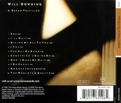 Will Downing - A Dream Fulfilled-1