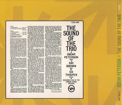 Oscar Peterson - The Sound Of The Trio-2