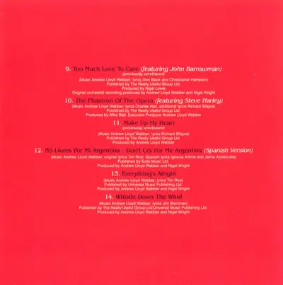 Sarah Brightman - Love Changes Everything (The Andrew Lloyd Webber Collection: Volume Two)-6