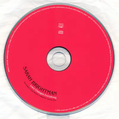 Sarah Brightman - Love Changes Everything (The Andrew Lloyd Webber Collection: Volume Two)-2