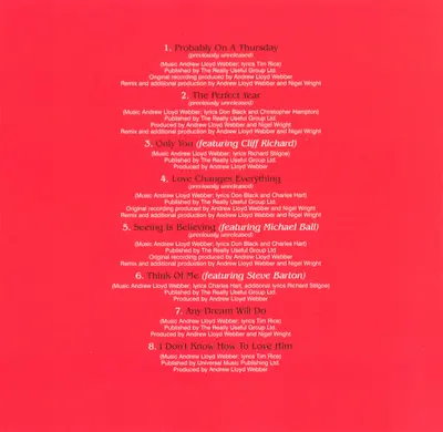 Sarah Brightman - Love Changes Everything (The Andrew Lloyd Webber Collection: Volume Two)-3