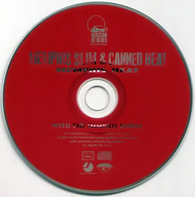 Memphis Slim & Canned Heat With The Memphis Horns - Memphis Heat-3