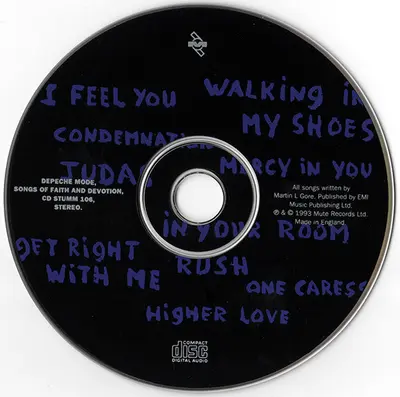 Depeche Mode - Songs Of Faith And Devotion-2