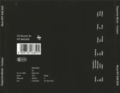 Depeche Mode - Violator-1
