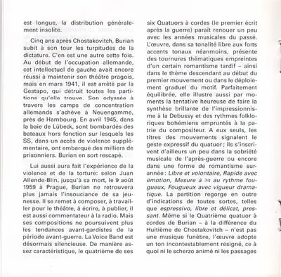 Rosamunde Quartett - Anton Webern / Dmitri Shostakovich / E. F. Burian - Anton Webern / Dmitri Shostakovich / Emil František Burian-17