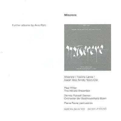 Arvo Pärt - Tabula Rasa-28