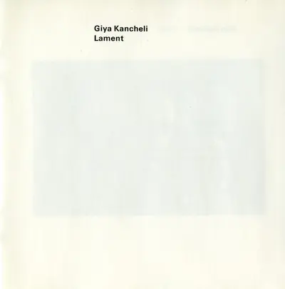 Giya Kancheli, Gidon Kremer - Lament-10