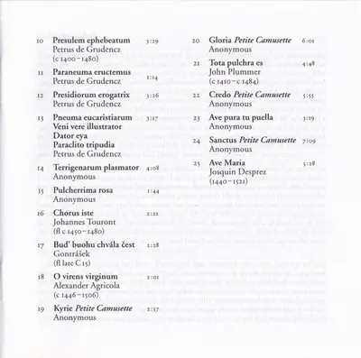 The Hilliard Ensemble - Codex Speciálník-7