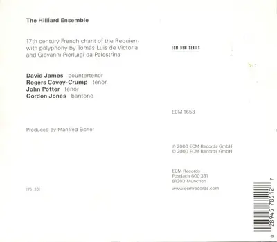 The Hilliard Ensemble - In Paradisum, Music Of Victoria And Palestrina-12