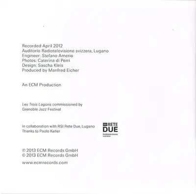 Carla Bley / Andy Sheppard / Steve Swallow - Trios-20