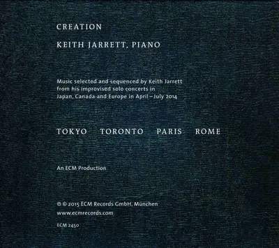 Keith Jarrett - Creation-1