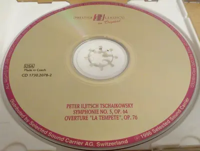 Pyotr Ilyich Tchaikovsky - Symphonie No. 5, Op. 64 / Overture "La Tempête", Op. 76