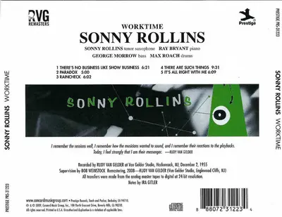 Sonny Rollins - Worktime-1