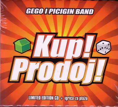 Gego & Picigin Band - Kup! Prodoj! (Limited Edition CD + Igrica Za Plažu)