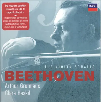 Ludwig van Beethoven, Arthur Grumiaux, Clara Haskil - The Violin Sonatas