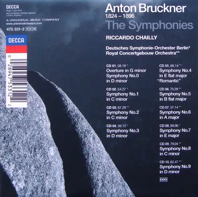 Anton Bruckner / Deutsches Symphonie-Orchester Berlin, Concertgebouworkest, Riccardo Chailly - The Symphonies-1