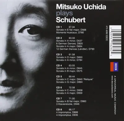 Franz Schubert, Mitsuko Uchida - Mitsuko Uchida Plays Schubert-1