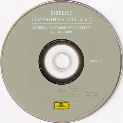 Jean Sibelius, Göteborgs Symfoniker, Neeme Järvi - The Symphonies-14