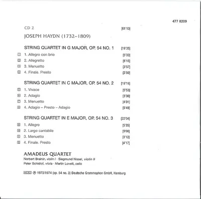 Joseph Haydn - Amadeus-Quartett - 27 String Quartets / Seven Last Words On The Cross-8