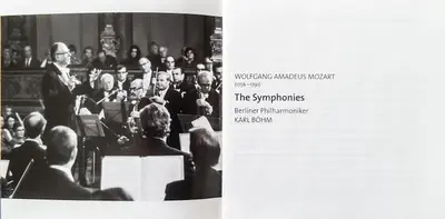 Karl Böhm, Wolfgang Amadeus Mozart, Berliner Philharmoniker - The Symphonies-7