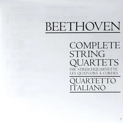 Ludwig van Beethoven, Quartetto Italiano - Complete String Quartets = Die Streichquartette - Les Quatuors À Cordes-5