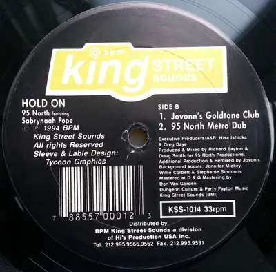 95 North Featuring Sabrynaah Pope - Hold On-3