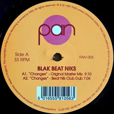 Blak Beat Niks - Changes / Ooohhh