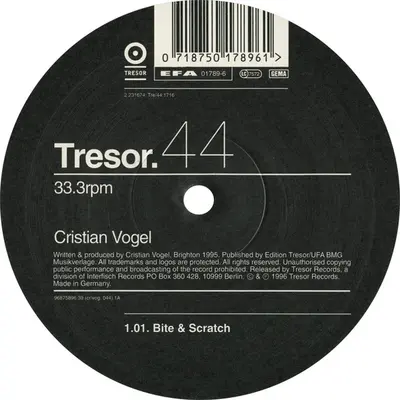 Cristian Vogel - Bite & Scratch