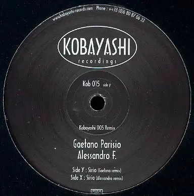 Gaetano Parisio & Alessandro F. - Sirio Reworks