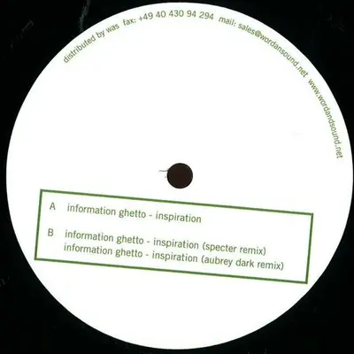 Information Ghetto - Inspiration