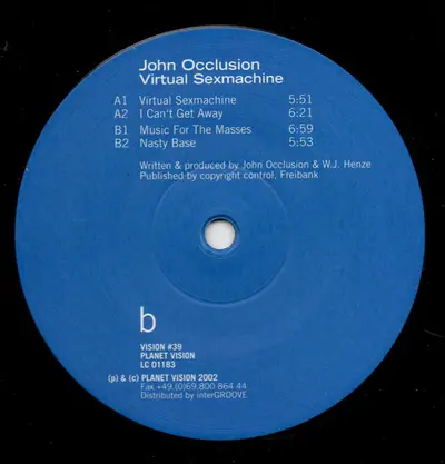 John Occlusion - Virtual Sexmachine-1