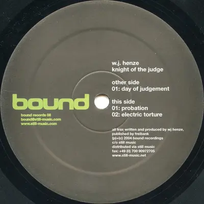 Jörg Henze - Knight Of The Judge