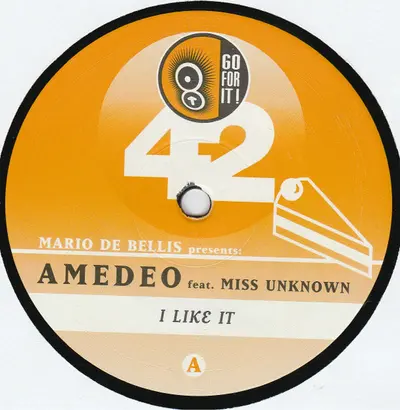 Mario De Bellis Presents: Amedeo Feat. Miss Unknown - I Like It-2