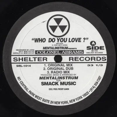 Mental Instrum Presents Colonel Abrams - Who Do You Love?-1