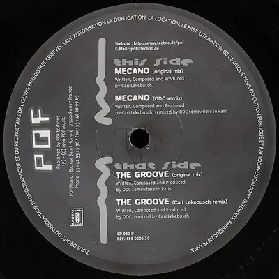 ODC vs. Cari Lekebusch - And From The Groove Came A Groove Of All Grooves...-1