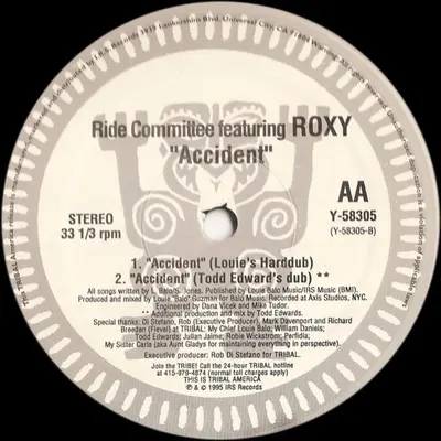 The Ride Committee Featuring Roxy - Accident