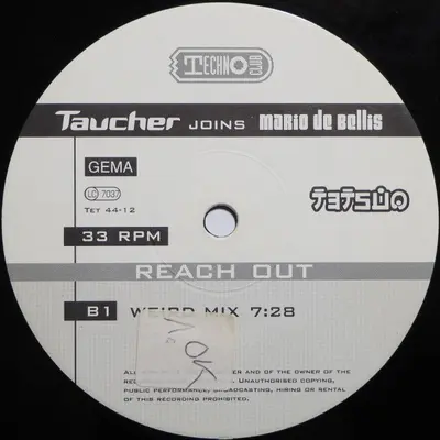 Taucher Joins Mario De Bellis - Reach Out-3