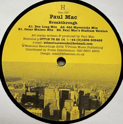 Paul Mac - Breakthrough