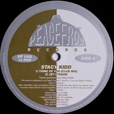 Stacy Kidd - Think Of You