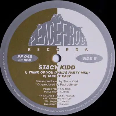 Stacy Kidd - Think Of You-1