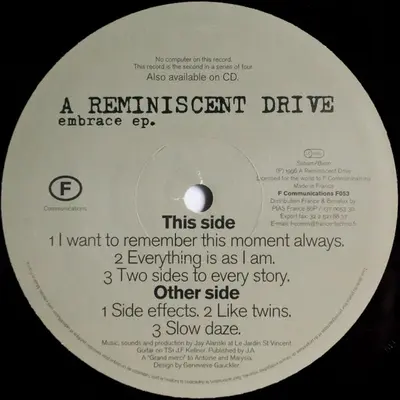 A Reminiscent Drive - Embrace EP.-3