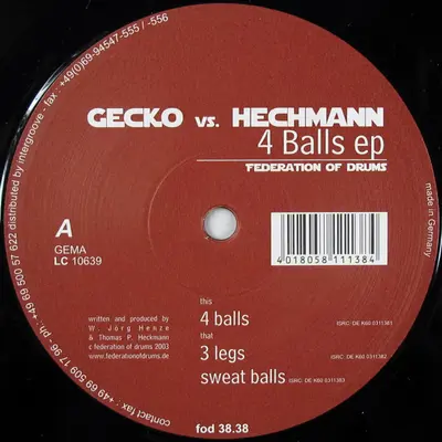 Heckmann & Gecko - 4 Balls EP