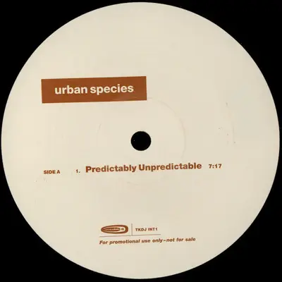 Urban Species - Predictably Unpredictable / Spiritual Love-1