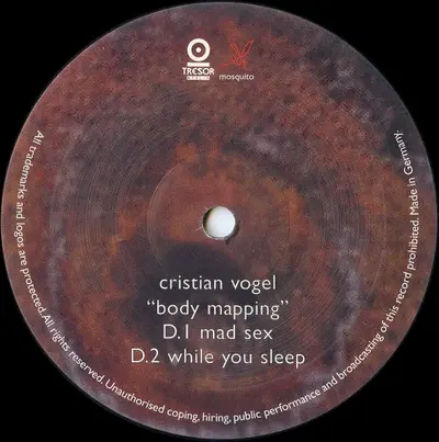 Cristian Vogel - Body Mapping