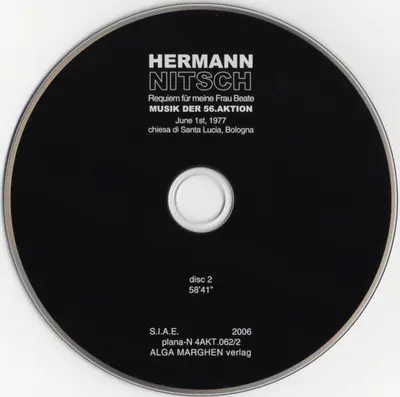 Hermann Nitsch - Requiem Für Meine Frau Beate: Musik Der 56.Aktion-4