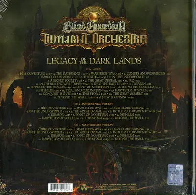 Blind Guardian Twilight Orchestra - Legacy Of The Dark Lands-1